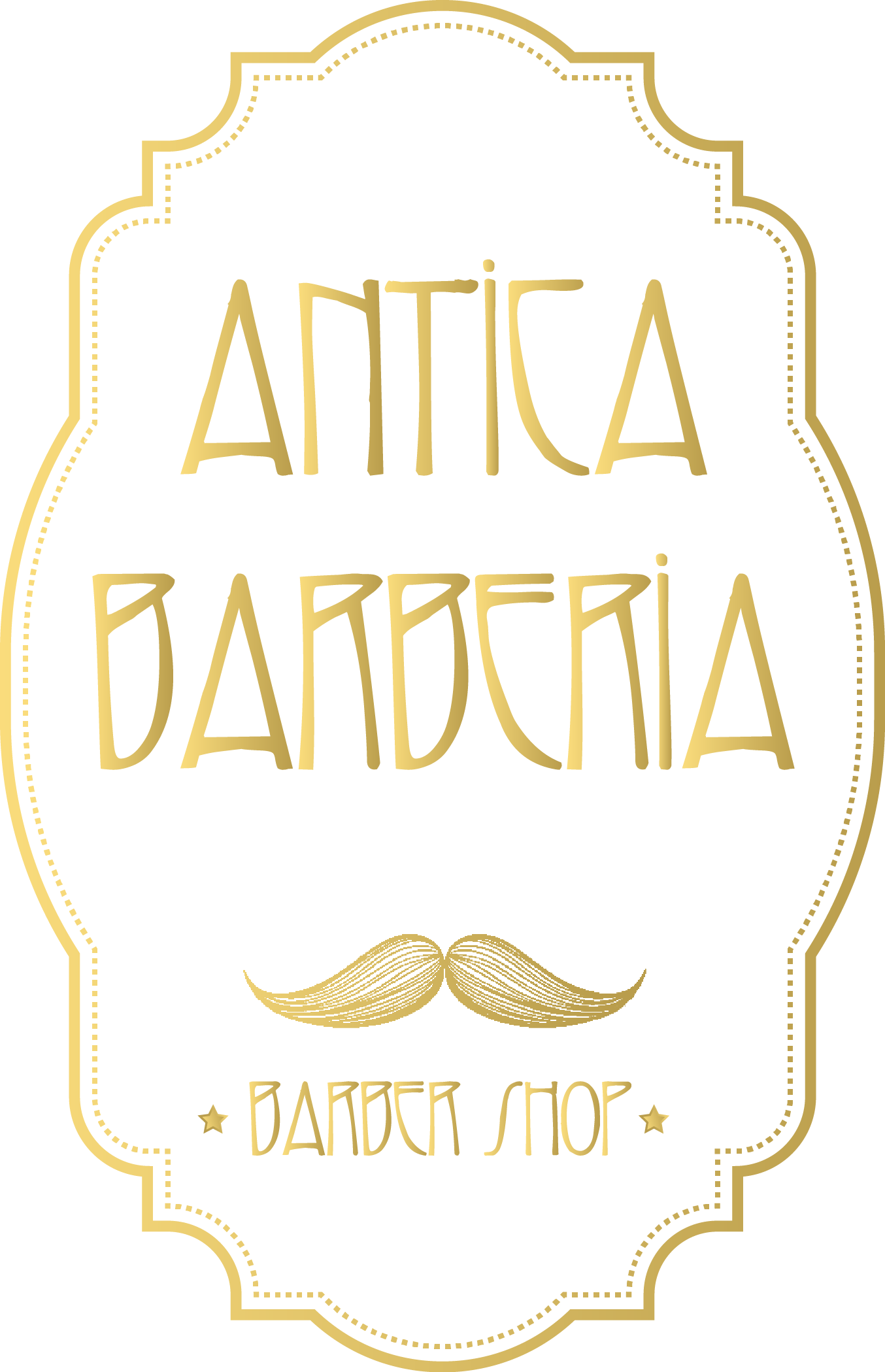 Antica Barberia Barber Shop Crows Nest - Barber Shop Gold Png (1354x2099), Png Download