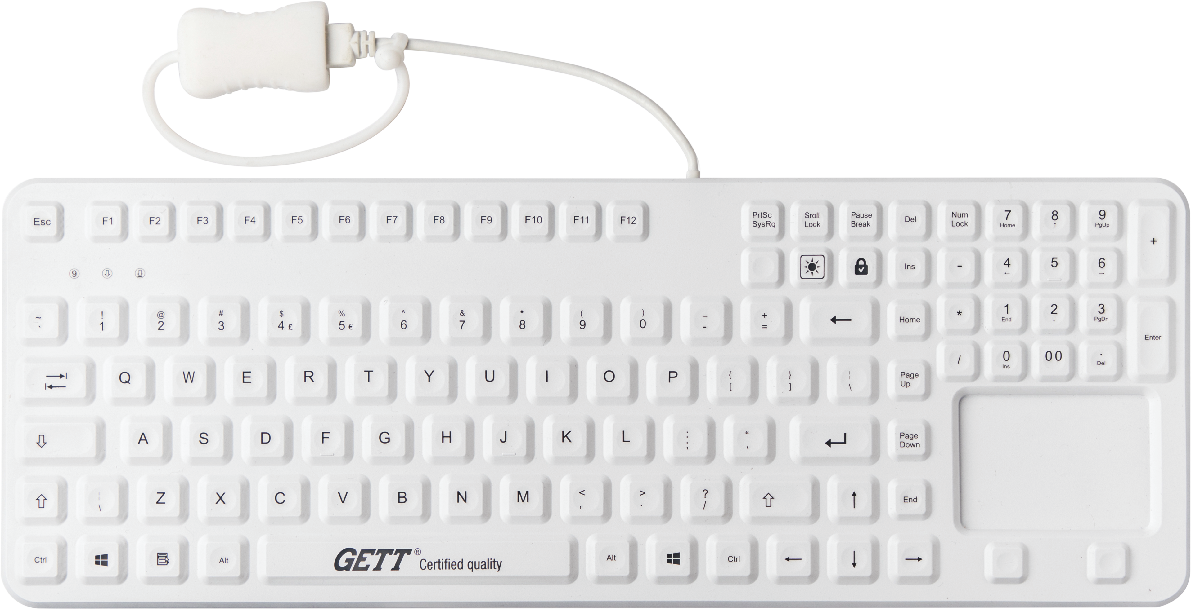 Image - Computer Keyboard (4108x2026), Png Download