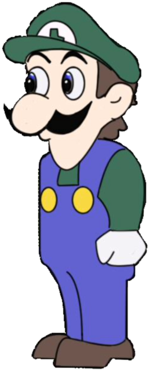 Weegee Sticker - Luigi Mario Is Missing (1024x1024), Png Download