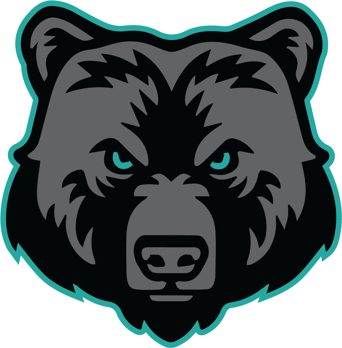 Bear Face Vector (1200x1200), Png Download