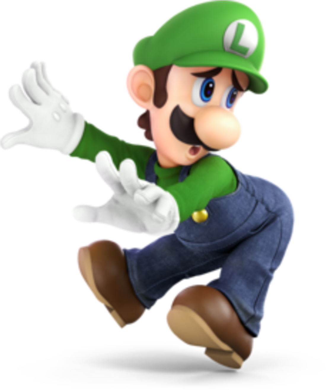 Super Smash Bros Ultimate Luigi (1200x1315), Png Download
