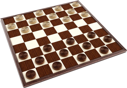 Checkers Png - Chinese Checkers Vs Chess (600x576), Png Download
