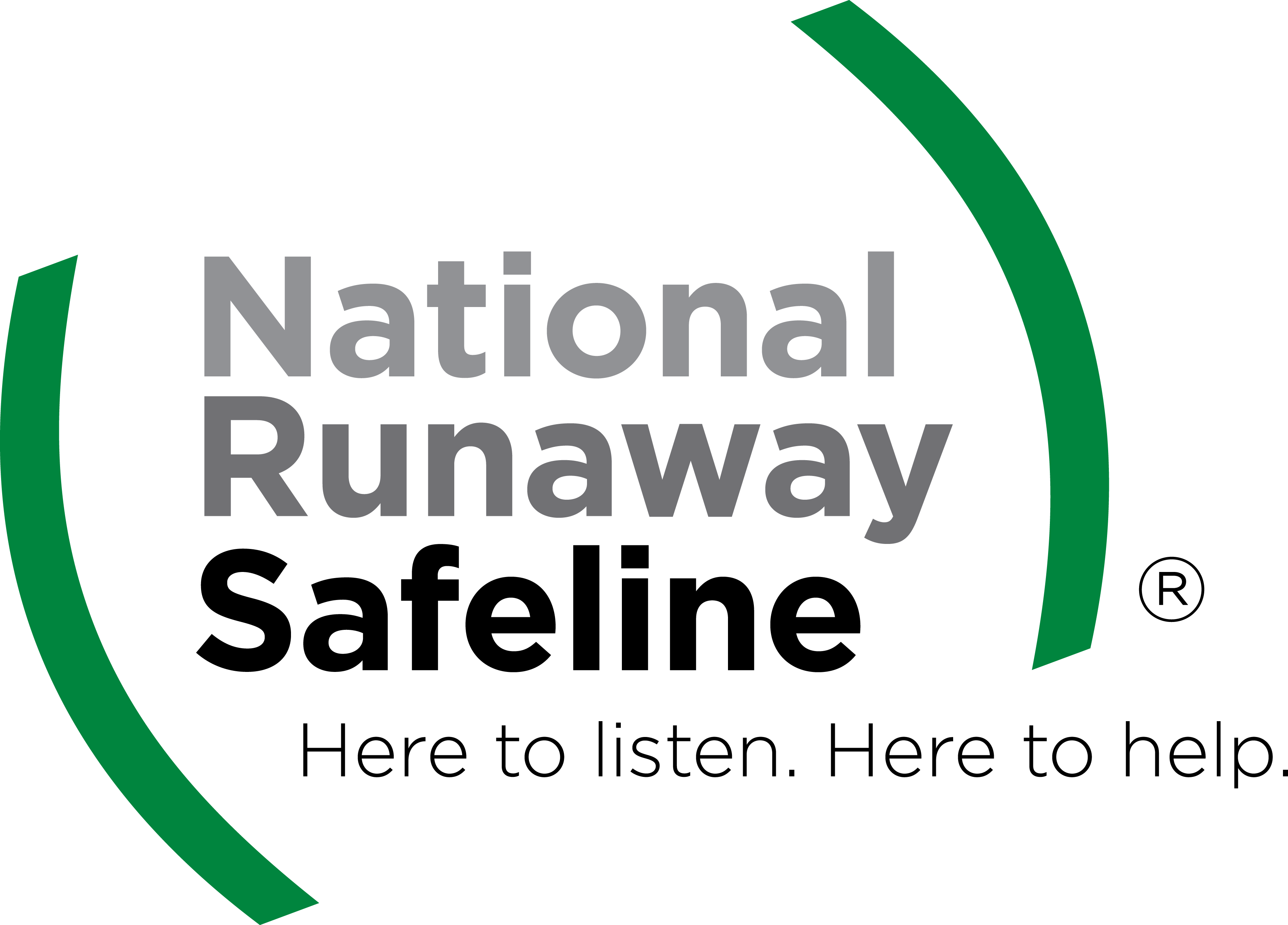 National Runaway Safeline - Circle (3581x2573), Png Download