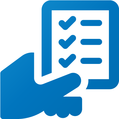 Icon-checklist - Electric Blue (1920x540), Png Download