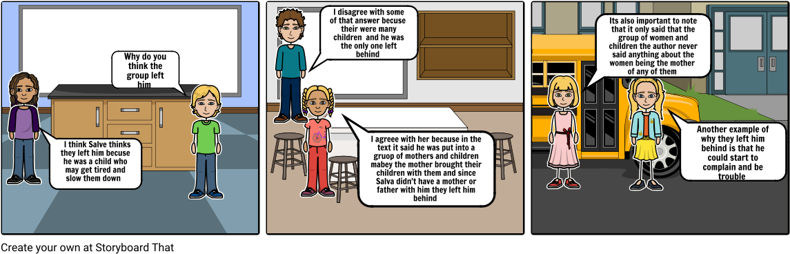 Gabriella Ukejianya Along Walk To Water 1 3 Questions - Cartoon (1164x385), Png Download