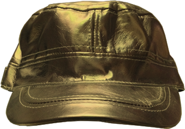 Synthetic Leather Cap - Gorra De Oro Png (600x600), Png Download