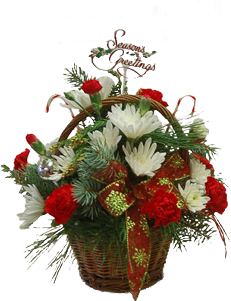 Season's Greetings - Bouquet (600x600), Png Download