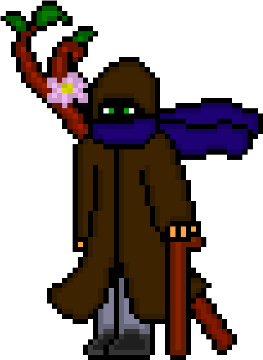 Druid - Cartoon (530x720), Png Download