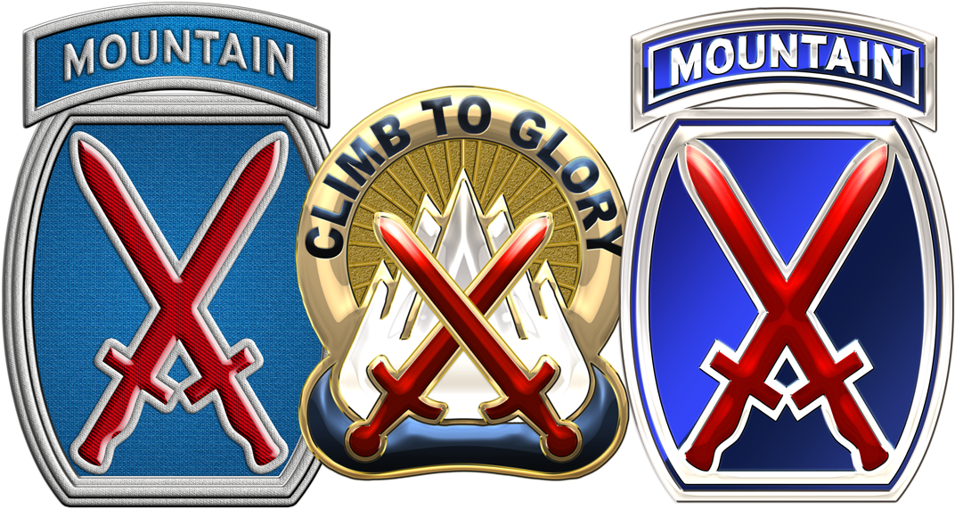 The Legendary 10th Mountain Division Comes Home To - 10th Mountain Division (1200x709), Png Download