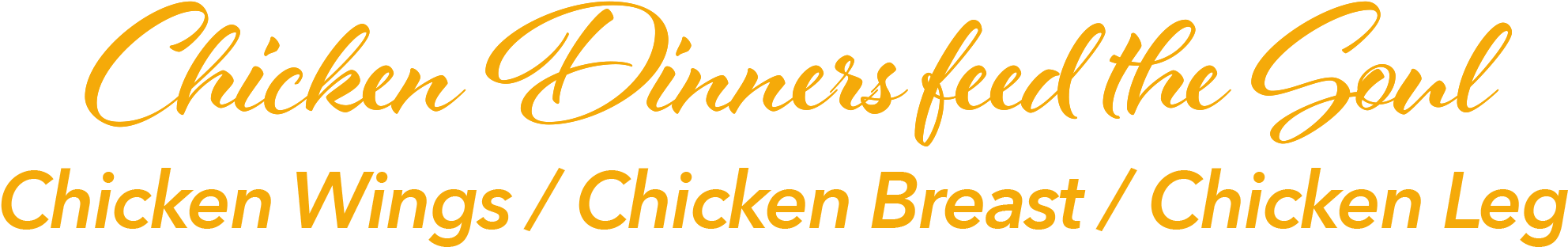 Chicken Dinners (2328x500), Png Download