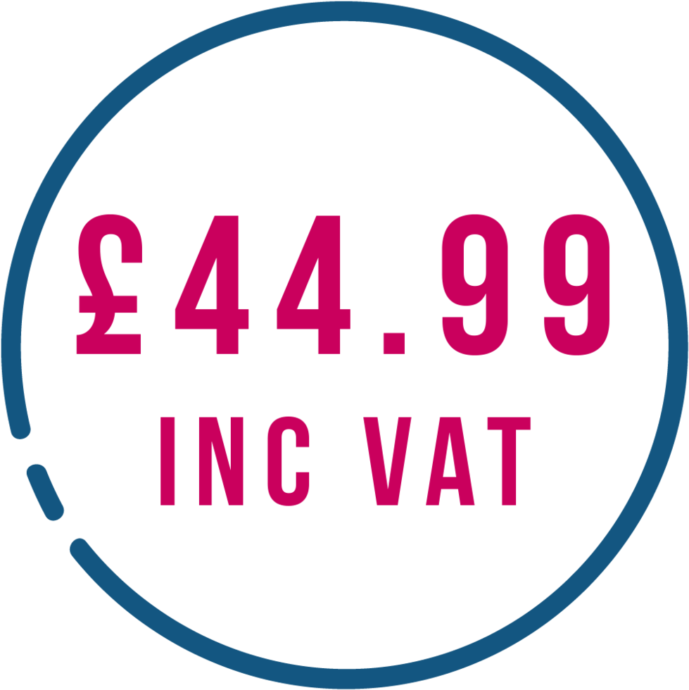 99 Inc Vat - Circle (1000x1000), Png Download