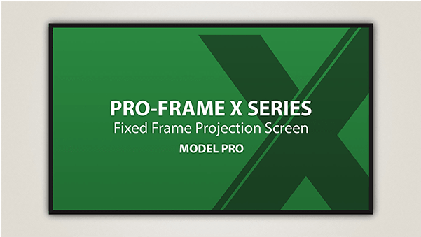 Severtson Pro-frame X Fixed Frame Commercial Projector - Crédit Maritime (600x600), Png Download