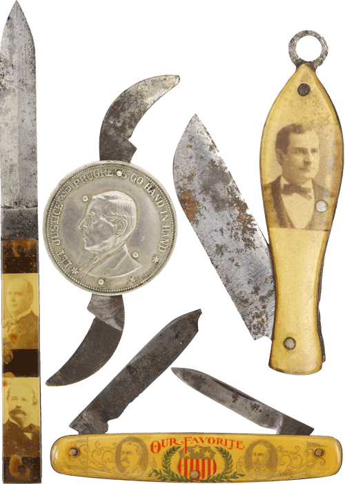 Who's Up For Some Presidential And Campaign Knives - Throwing Knife (500x700), Png Download