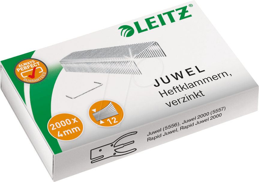 Leitz - Leitz Jewel Hklvz. 6/4 2000st. Office (863x607), Png Download