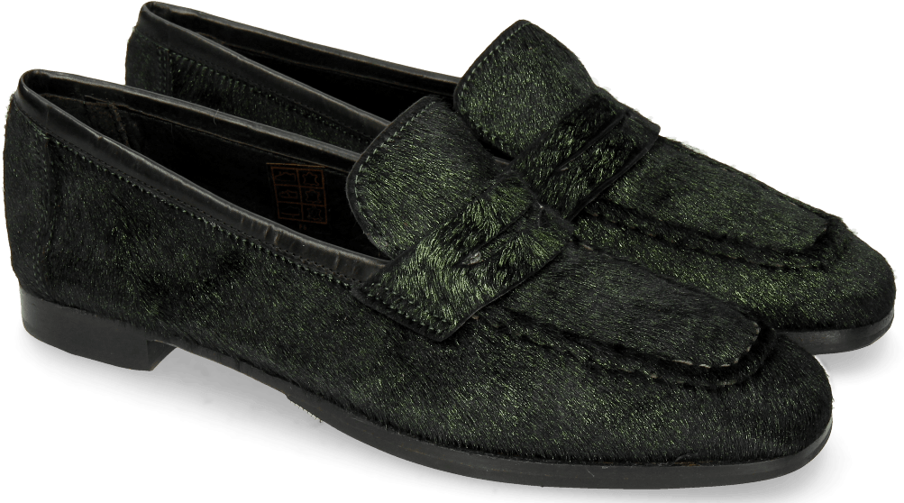 Loafers Liv 1 Hair On Breeze Verde - Slip-on Shoe (1024x1024), Png Download