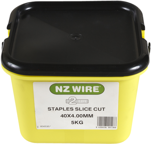 Nz Wireslice Cut Staples 2 Life 40x4mm 5kg - Label (763x571), Png Download