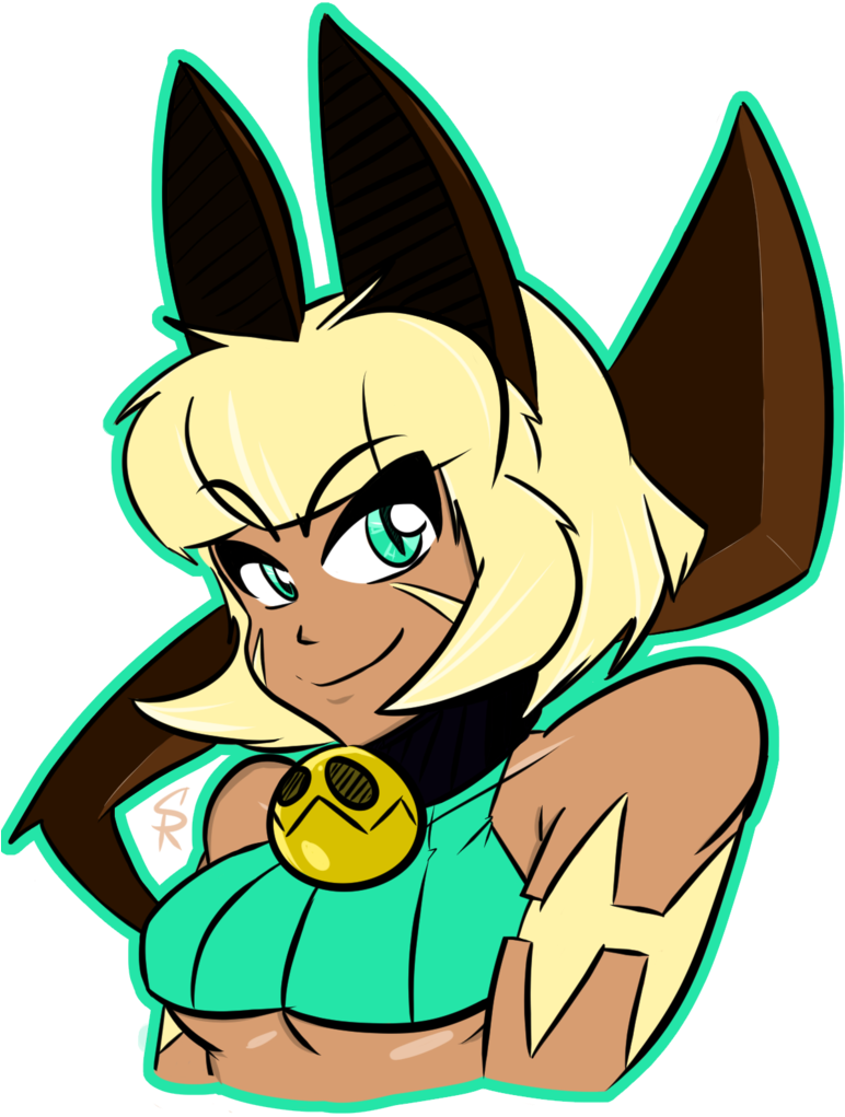 Fortune [skullgirls] By See-breeze - Skullgirls Ms Fortune Fan Art (772x1021), Png Download