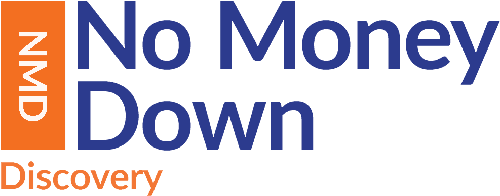 Logo For The No Money Down Discover Day, Property Investment - Oval (1054x421), Png Download