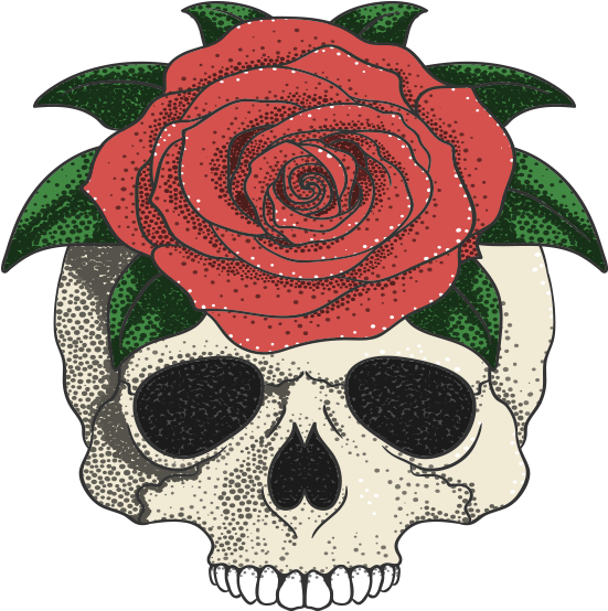 Rose Tattoo Png Image - Shoe (864x888), Png Download