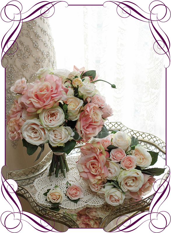 Jennifer Package Flowers For Ever After Artificial - Native Flower Bouquet Wedding Burgundy (608x822), Png Download