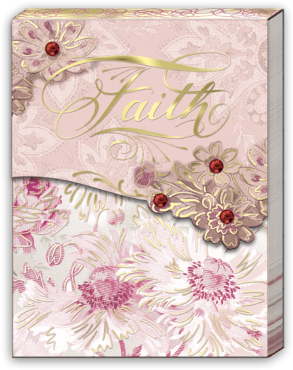 Notepad - "faith" - Christmas Card (600x600), Png Download