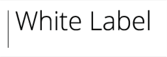 Logo White Label Open Sans Nosubline 500px - Darkness (1280x317), Png Download