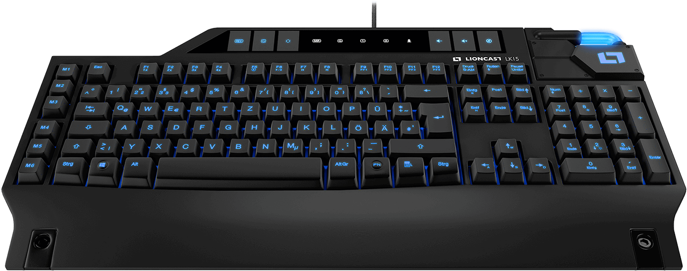 Azio Keyboard (1470x882), Png Download