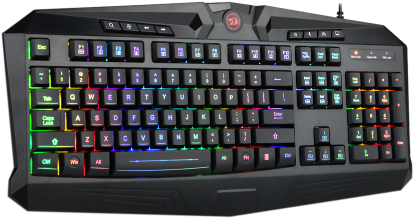 Gaming Keyboard, Gaming Mouse - Redragon Harpe K503 Gaming Keyboard (1024x1024), Png Download