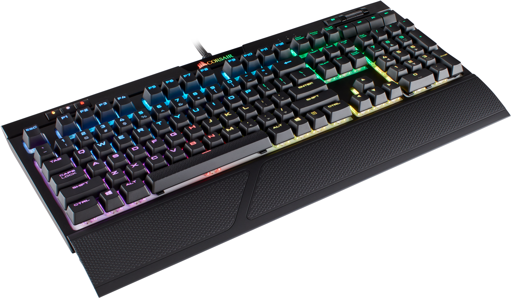 Corsair Strafe Rgb Mk - Corsair Strafe Mk2 Silent (1800x1094), Png Download