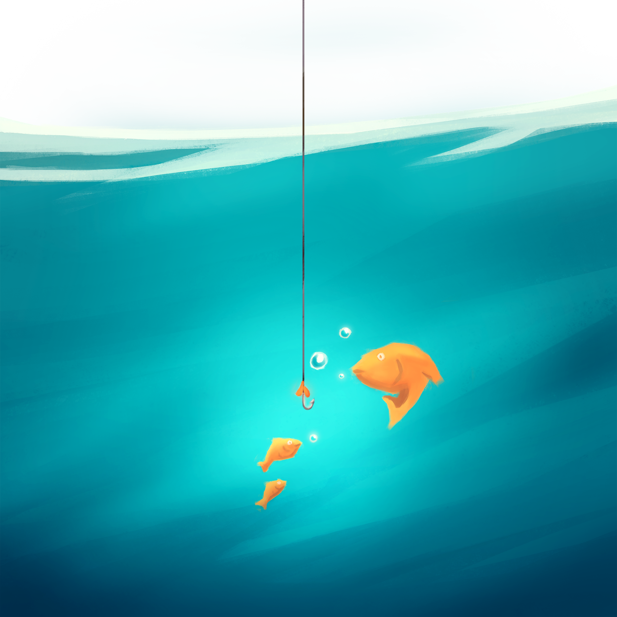 Under The Sea - Sea (2000x2000), Png Download