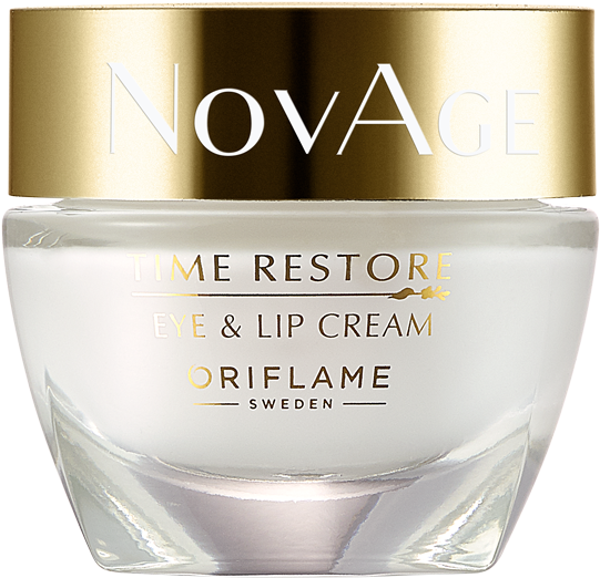 Tratamiento Para El Contorno De Los Ojos Y Los Labios - Novage Time Restore Eye & Lip Cream (600x800), Png Download