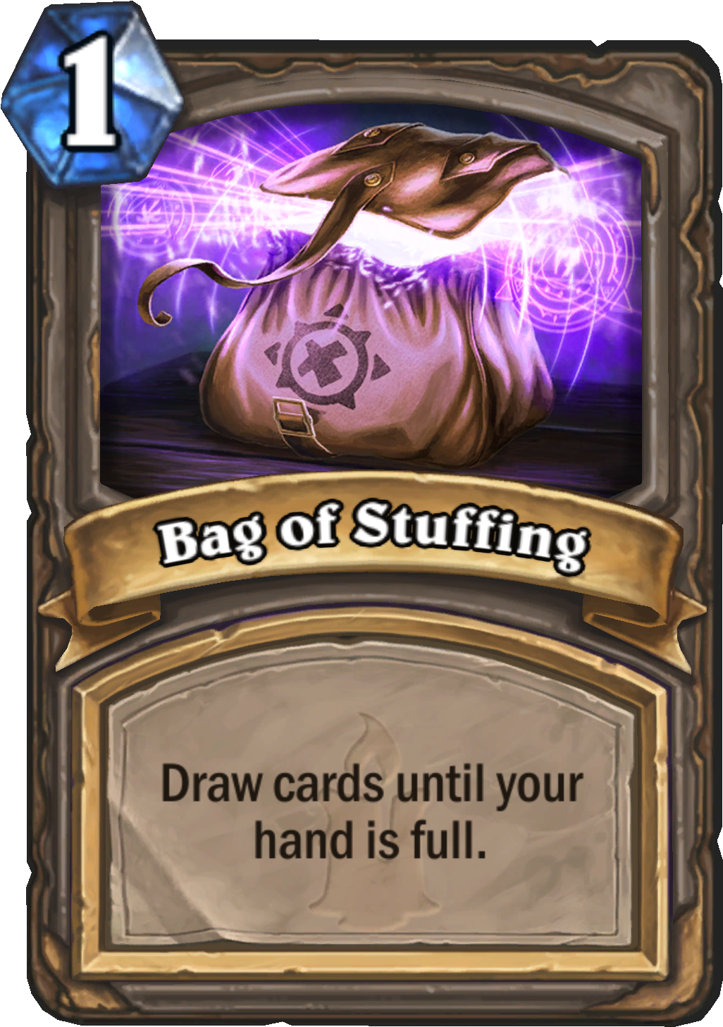 Bagofstuffing - Hearthstone Bag Of Stuffing (2000x2000), Png Download