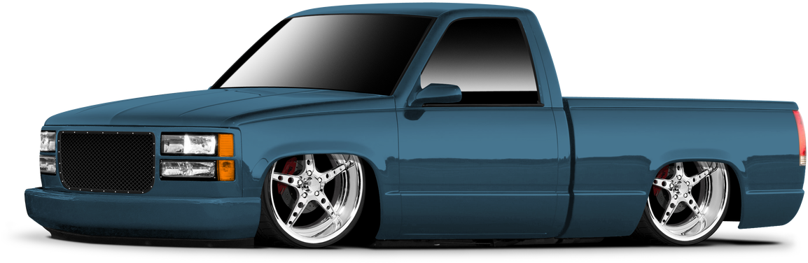 88 98 Gm Trucks Airlift 3p Auto Leveling System **please - Chevrolet Silverado (1280x635), Png Download