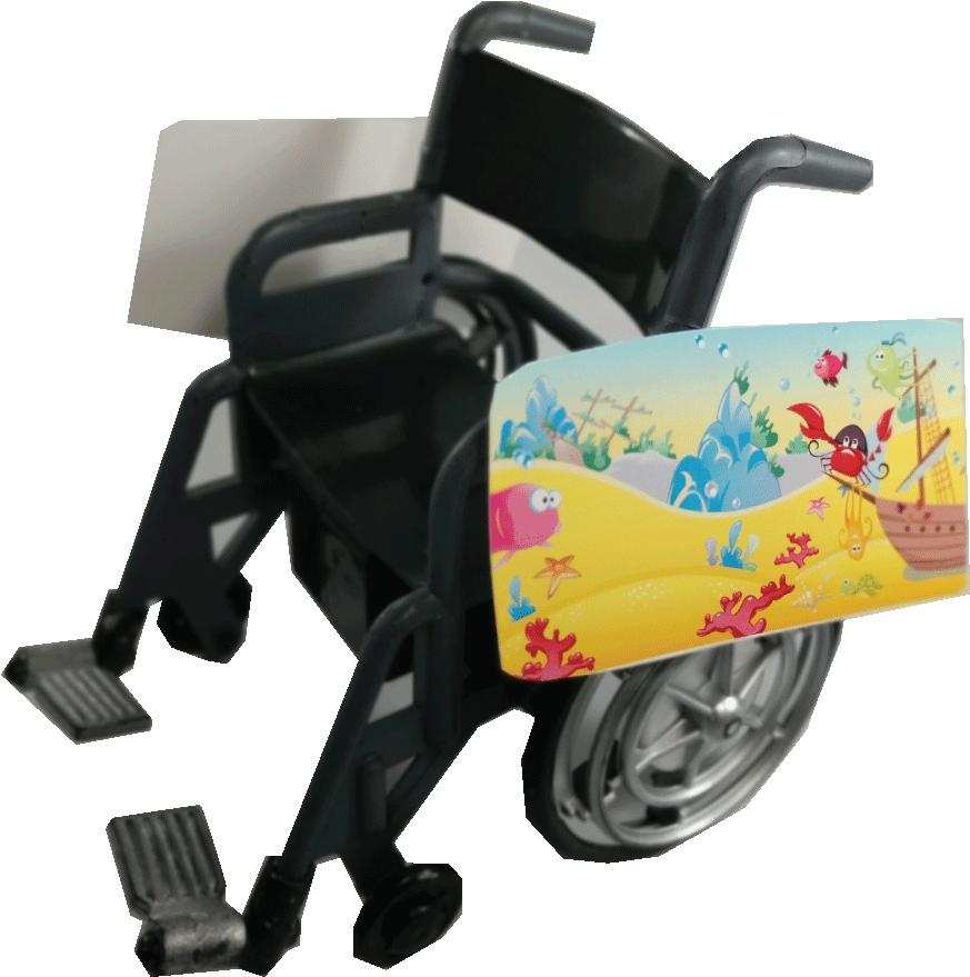Under The Sea Wheelchair Costume Child's - Motorized Wheelchair (1000x1000), Png Download