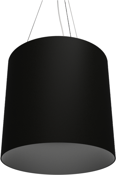 Pendant Lamp Cilíndrico Borda Alta - Lampshade (700x700), Png Download