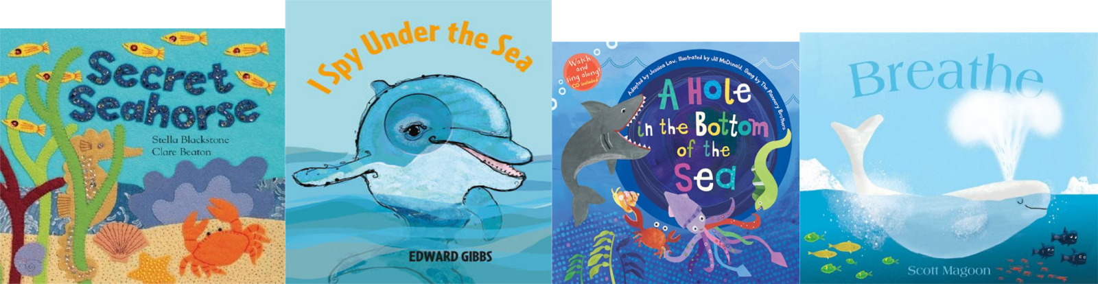 Secret Seahorse By Stella Blackstone - Common Bottlenose Dolphin (1600x414), Png Download