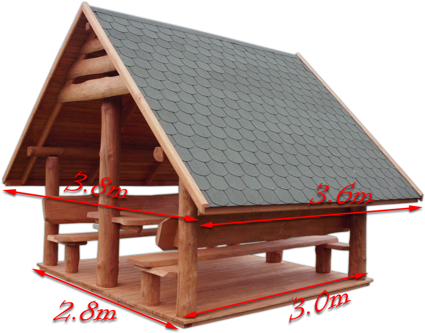 6 Wymiary - House (860x671), Png Download