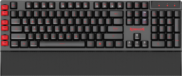 Redragon Yaksa Gaming Keyboard (600x600), Png Download