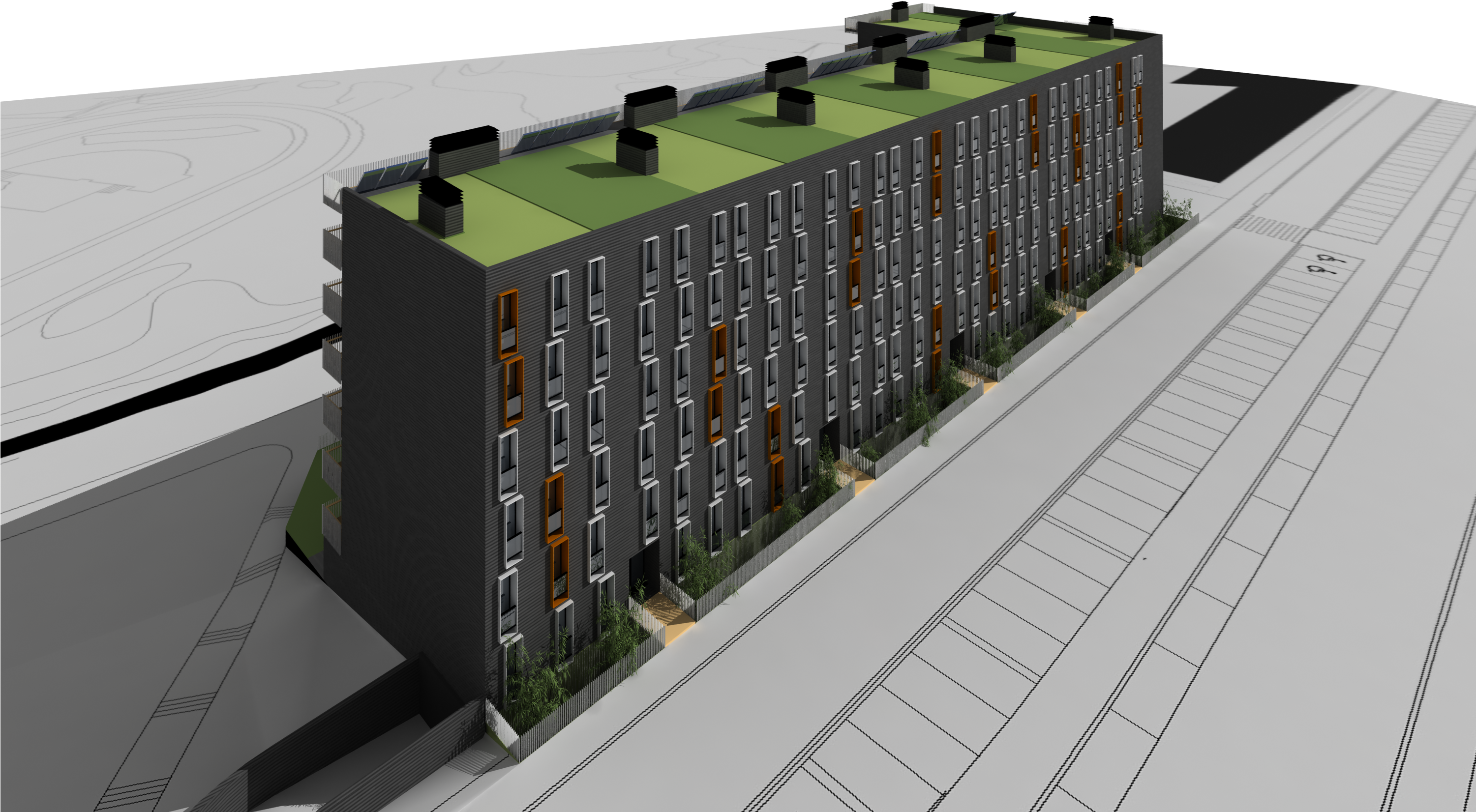 Santi Lorenzo Borda - Architecture (3000x1800), Png Download