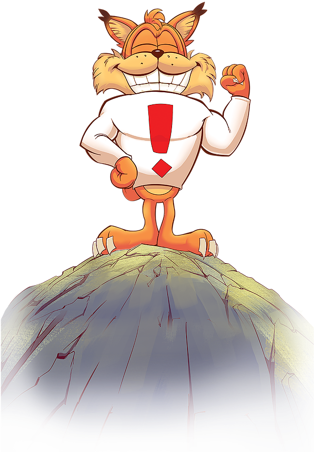Pixelbuster - Cartoon (695x1114), Png Download