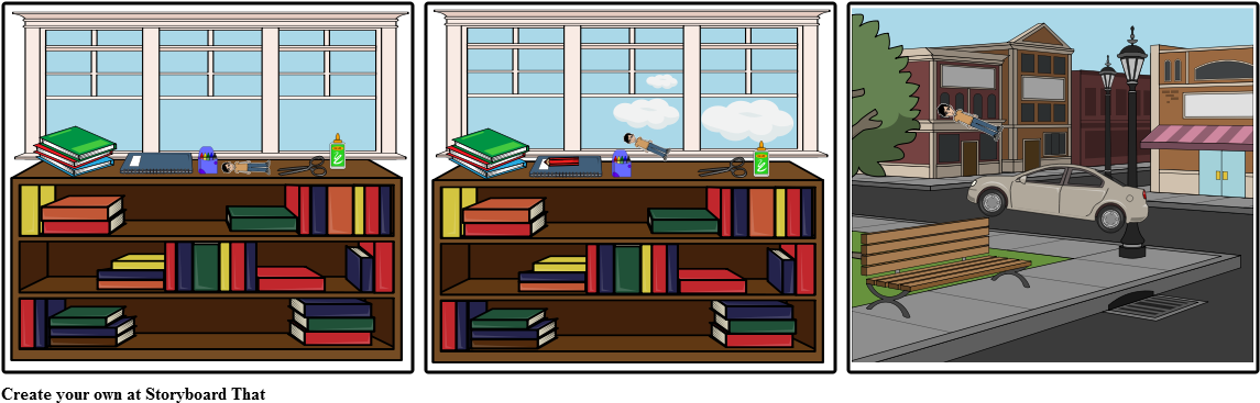 Si Nemo Ang Batang Papel - Goose That Laid Golden Eggs Story Board (1164x385), Png Download