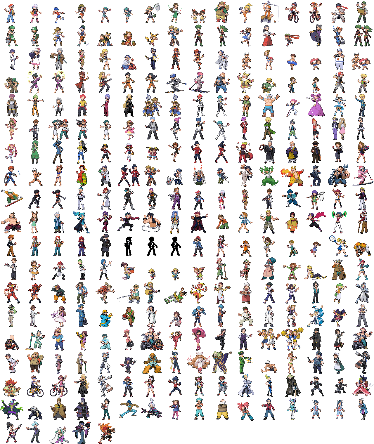 Pokemon Showdown Avatars (1280x1520), Png Download