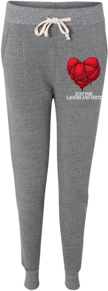 "my Bloody Heart" Ladies' Fleece Jogger - Trousers (1024x1024), Png Download