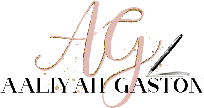 Aaliyah Gaston Logo 4 Transparent Copy - Calligraphy (1000x386), Png Download
