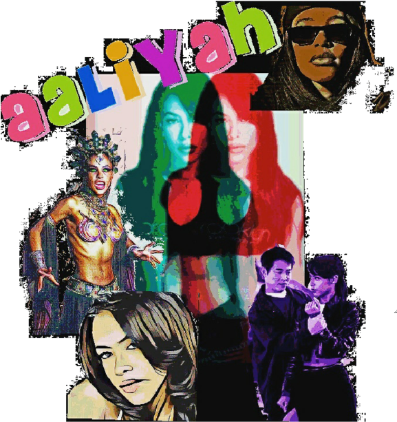Aaliyah - Creative Arts (576x1024), Png Download