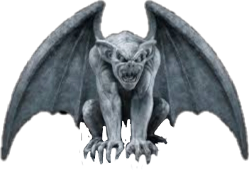Gargoyle Freetoedit - Gargoyle Beauty And The Beast (351x240), Png Download