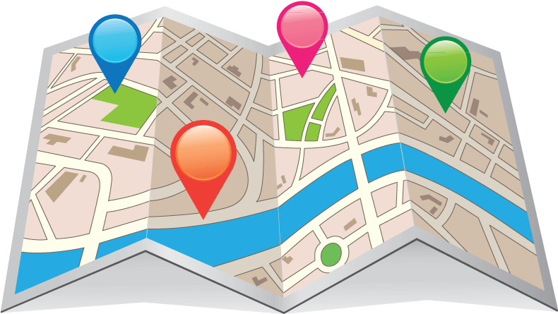 Don't Let Business Decisions Be A Guessing Game - Location Pin Map (842x595), Png Download
