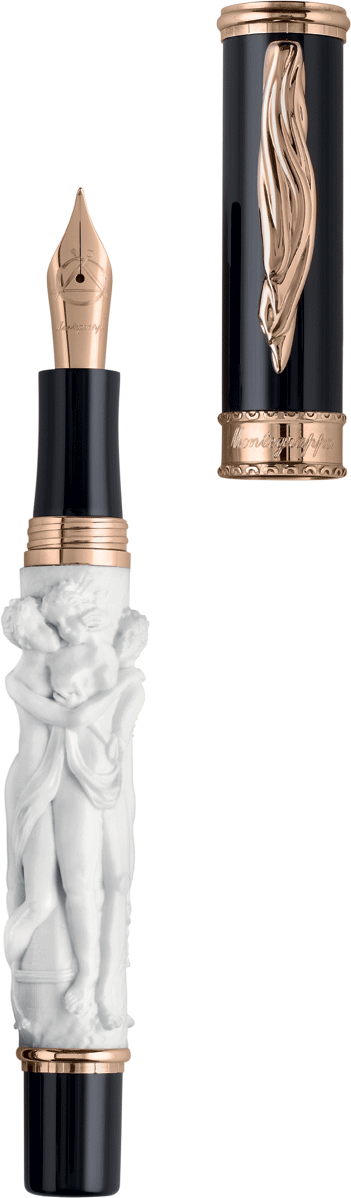 Antonio Canova - Fountain Pen (351x1198), Png Download