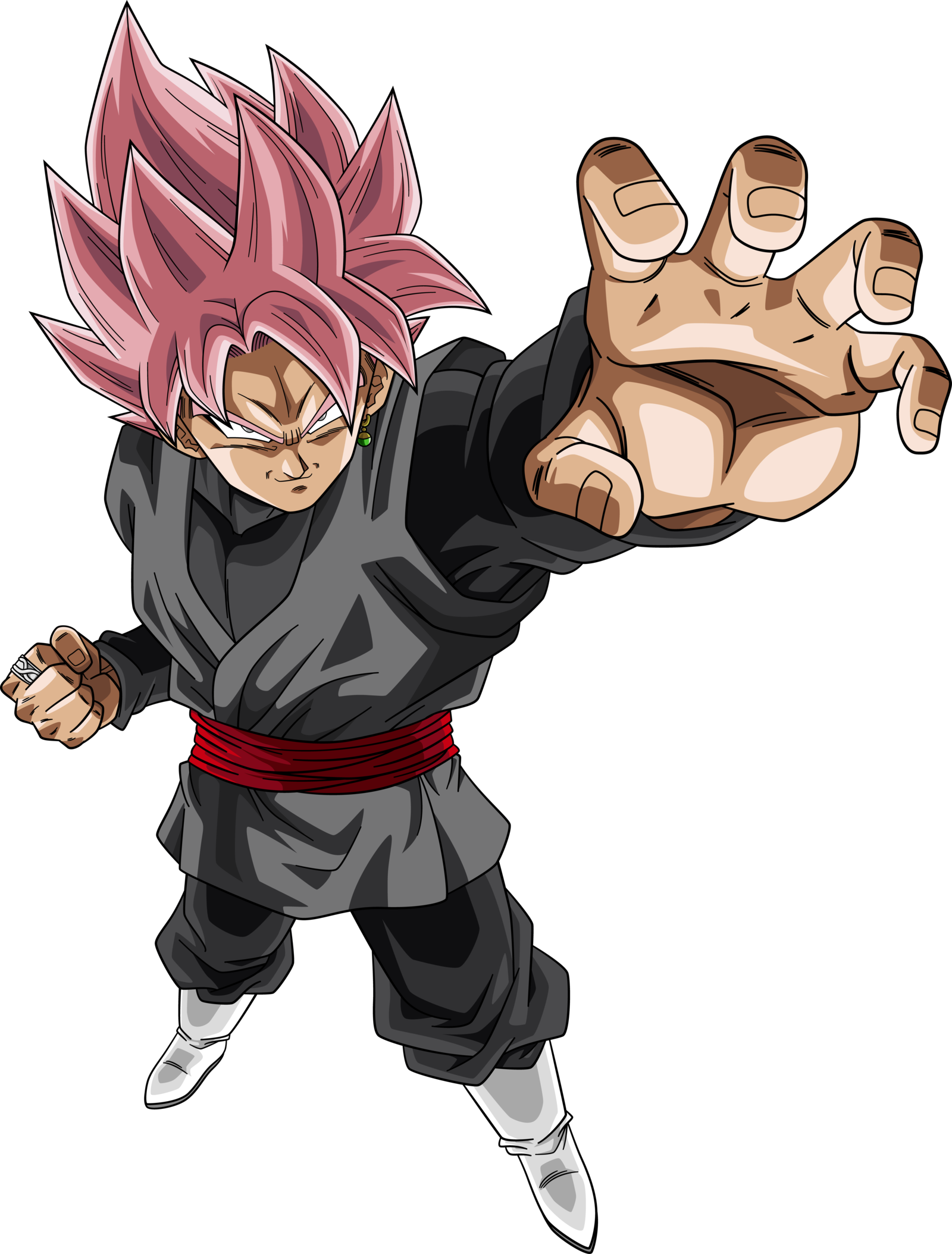 Black Goku Fusion Goku (1600x2108), Png Download