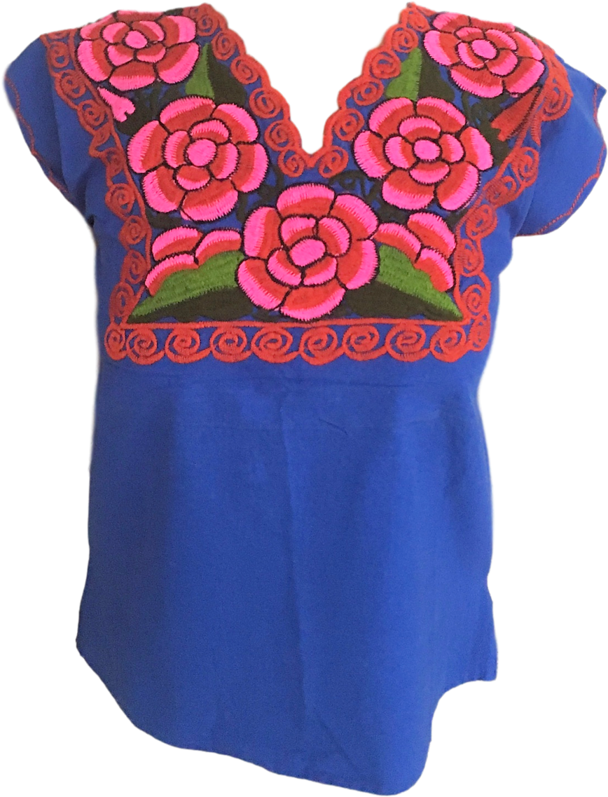 Mexican Blouses (927x1200), Png Download